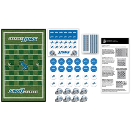 Masterpieces Detroit Lions Checkers Puzzle MA442630